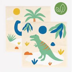 Papieren Servetten Dino | Jurassic Parc | Dinosaurus | 20 stuks |